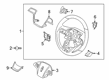 2021 Lincoln Nautilus Steering Wheel Diagram - K2GZ-3600-AAA