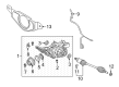 Ford Axle Vent Diagram - LX6Z-4022-C