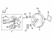 2017 Lincoln MKX Brake Booster Diagram - F2GZ-2005-E