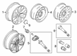 2020 Ford Expedition Spare Wheel Diagram - JL1Z-1007-H