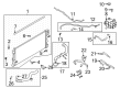 2023 Ford Bronco Heater Control Valve Diagram - AG1Z-18495-A