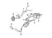 Ford F-250 Super Duty Power Steering Hose Diagram - YC3Z-3A713-CB