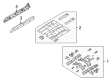 Ford Edge Floor Pan Diagram - 7T4Z-7811000-A