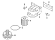 Ford Escape Fuel Level Sensor Diagram - 5L8Z-9A299-B