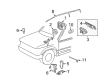 2007 Mercury Mariner Air Bag Diagram - 9L8Z-78611D10-C