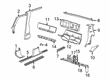 2001 Ford Explorer Sport Trac Seat Cover Diagram - 1L5Z-35114A64-AAA