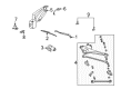 2003 Mercury Sable Windshield Washer Nozzle Diagram - YF1Z-17603-AAA