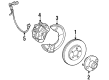 1993 Mercury Sable Brake Caliper Diagram - F3DZ-2V120-BRM