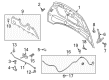 Ford Hood Diagram - AM5Z-16612-A