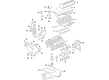 2011 Ford E-150 Motor And Transmission Mount Diagram - F7UZ-6038-DB