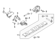 2012 Ford F-150 Motor And Transmission Mount Diagram - BL3Z-6038-F