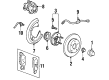 2000 Lincoln Continental ABS Sensor Diagram - F8OZ-2C204-A