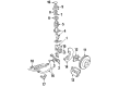 1993 Ford Tempo Sway Bar Bracket Diagram - F23Z5486A