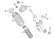 2023 Ford Bronco Shock Absorber Diagram - MB3Z-18125-A