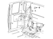 Ford F-350 Seat Belt Diagram - F2TZ-18611B66-D