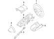 2012 Lincoln MKT Steering Column Cover Diagram - AE9Z-3530-AA