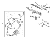 Ford E-150 Windshield Washer Nozzle Diagram - 3W7Z-17603-AA