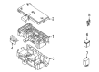 Ford Relay Block Diagram - MB3Z-14A068-AD