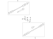 2016 Ford Focus Axle Shaft Diagram - F1FZ-3B437-A