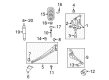 Ford E-150 Spindle Diagram - 9C2Z-3105-D