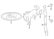 Ford Bronco Emblem Diagram - N2DZ-7842528-Z