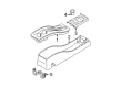 2001 Ford Escape Center Console Base Diagram - YL8Z-78045A76-CAA