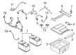 2023 Ford Transit-150 Battery Tray Diagram - CK4Z-10732-D