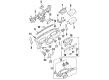 Ford F-250 Super Duty Mirror Switch Diagram - F65Z-17B676-AB