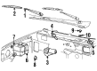 1997 Mercury Mountaineer Wiper Motor Diagram - F77Z-17V508-ACRM