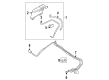 Mercury Mountaineer Oil Cooler Hose Diagram - 6L2Z-7890-C