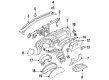 1994 Ford Probe Glove Box Diagram - F42Z6106010A