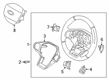 Ford Explorer Steering Wheel Diagram - MB5Z-3600-AC