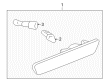 2005 Ford Mustang Side Marker Light Diagram - 4R3Z-15A201-BA