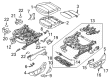 2022 Ford Maverick Seat Cushion Diagram - NZ6Z-26632A23-B