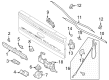 2023 Ford F-350 Super Duty Door Handle Diagram - ML3Z-9943400-NBPTM