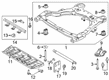 Lincoln Crossmember Bushing Diagram - BB5Z-5400155-A