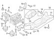 Ford Mustang Engine Torque Strut Mount Diagram - PR3Z-6031-A