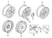 Lincoln Spare Wheel Diagram - DP5Z-1007-A