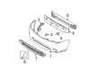 2009 Ford Focus Grille Diagram - 9S4Z-17K945-AA