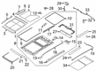 2020 Ford Edge Sunroof Diagram - KT4Z-58500A18-A