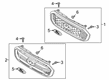 Ford Ranger Grille Diagram - KB3Z-8200-C