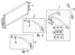 Ford Explorer Oil Cooler Hose Diagram - BB5Z-7W063-D