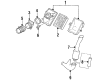 1999 Ford Taurus Air Filter Box Diagram - F8DZ9600AA