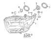 Ford Edge Windshield Washer Nozzle Diagram - GT4Z-13L014-A