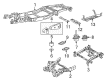 Lincoln Mark LT Axle Beam Diagram - 8L3Z-5005-ABCC