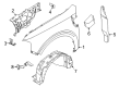 2022 Ford Maverick Wheelhouse Diagram - NZ6Z-16103-A