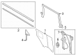 2023 Ford Bronco Window Run Diagram - M2DZ-7825766-A