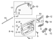 2024 Ford Edge Door Moldings Diagram - FT4Z-5851753-AA