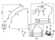 Lincoln Automatic Transmission Oil Cooler Line Diagram - DG9Z-7890-B