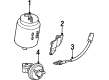 Ford Probe EGR Valve Gasket Diagram - F62Z9D476AA